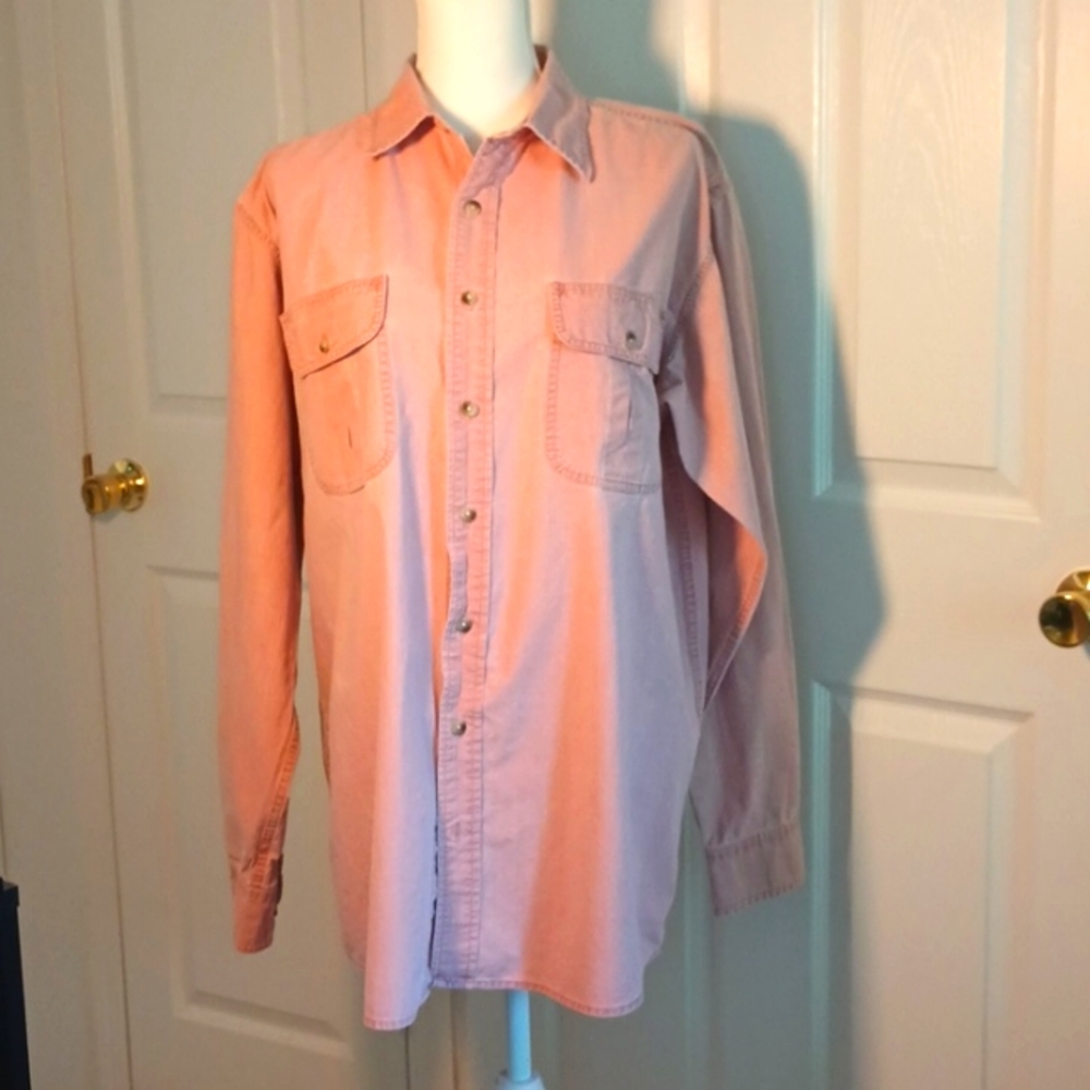 RED HEAD OUTDOORS MAN SHIRT sz Large/tall 100% cotton